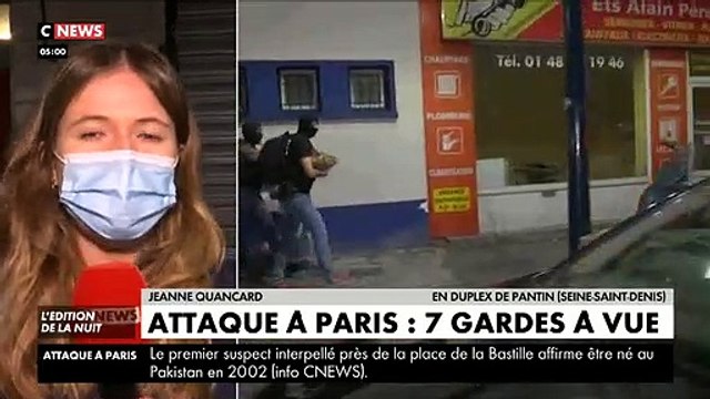 Attaque près de Charlie Hebdo - Regardez les images des nouvelles interpellations qui sont intervenues dans la nuit quelques heures après l'attaque