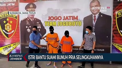 Istri Bantu Suami Bunuh Pria Selingkuhannya