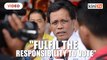 Shafie: Just a few hours left, fulfil your responsibility to vote
