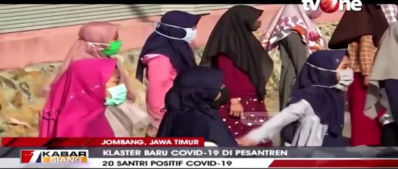 Muncul Klaster Pesantren di Jombang 20 Santri Positif Corona