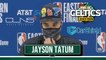 Jayson Tatum Postgame Interview | Didn't Sleep Down 3-1 Celtics vs Heat | Game 5 Eastern Finals