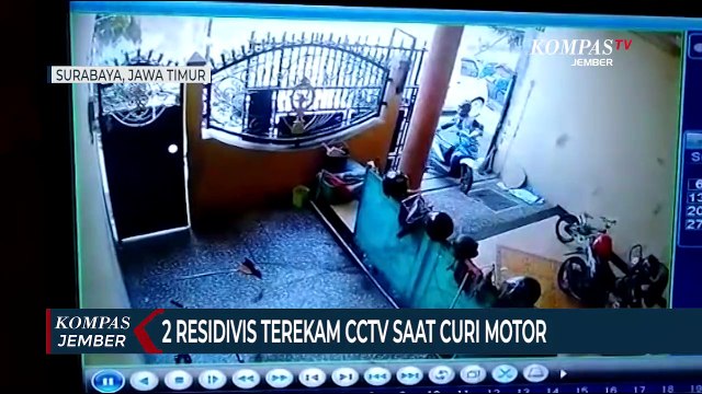 2 Residivis Bebas Asimilasi Mencuri Motor, Karena Tak Memiliki Pekerjaan