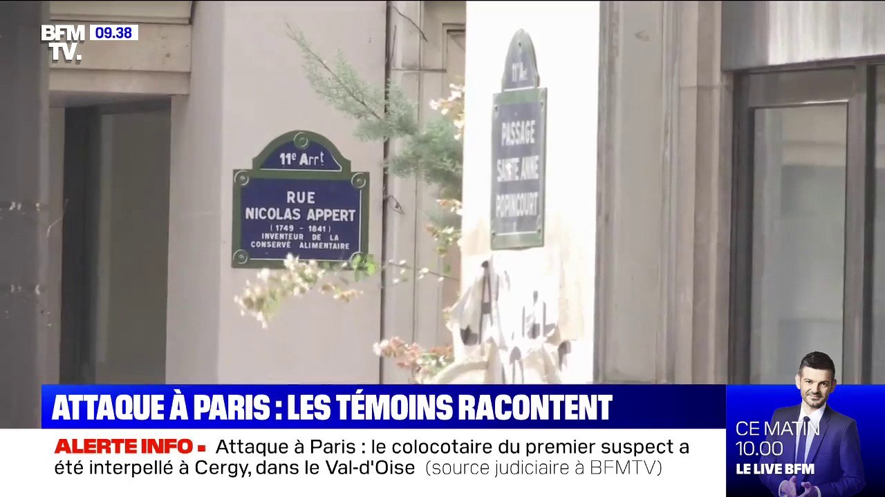 Attaque à Paris: des témoins racontent