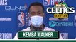Kemba Walker Postgame Interview | Celtics vs Heat | Game 5 Eastern Conference Finals