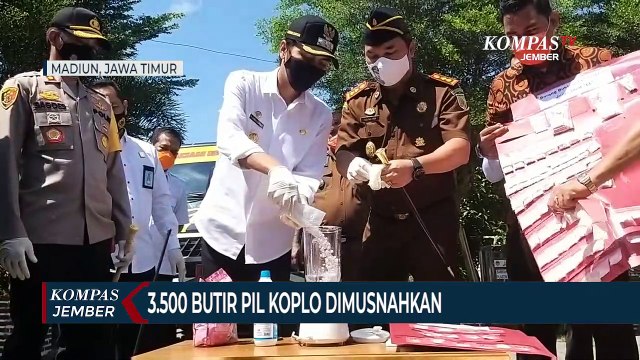 Hindari Penyalahgunaan, Barang Bukti Pil Koplo dan Sabu Dimusnahkan
