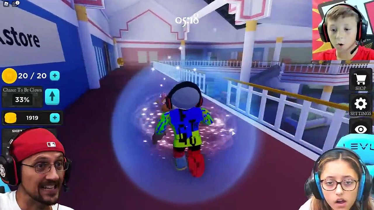 Roblox Ronald Chapter 5 The Mall With Friends Lex Oof Fgteev Escape Video Dailymotion - funnel vision roblox flood escape