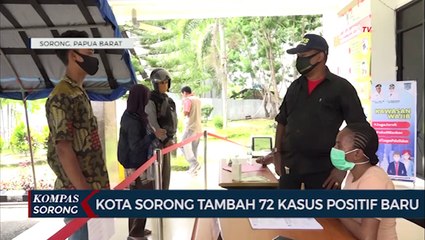 Kota Sorong Tambah 72 Kasus Positif Baru