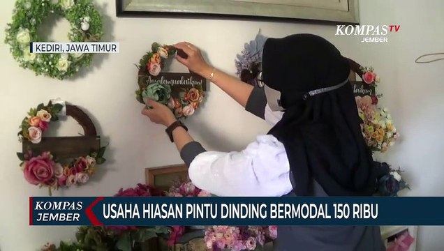 Dengan Modal 150 Ribu, Usaha Hiasan Pintu dan Dinding Raup Untung 10 Juta Per Bulan