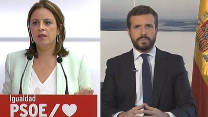 Casado pide el cese de Garzón y Lastra le contesta criticando la gestión de Madrid
