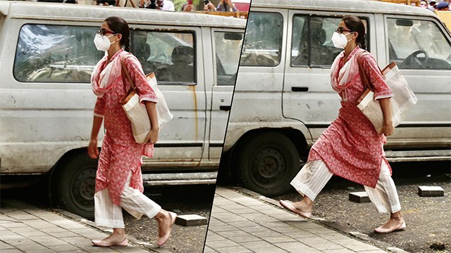 Sara Ali Khan Arrives At NCB Office For Questioning In Drug Case