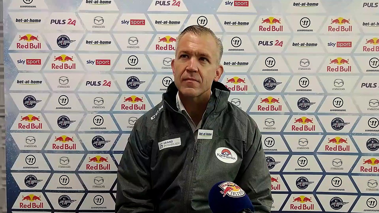 Dan Ceman nach der Niederlage in Salzburg