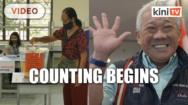 Counting for Bung Moktar's seat begins at Dewan Sri Lamag