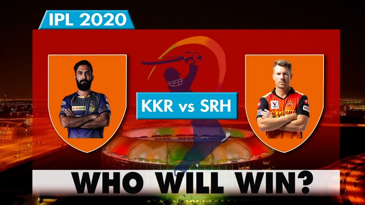 KKR vs SRH । SRH vs KKR । Prediction DREAM11 IPL 2020 Match