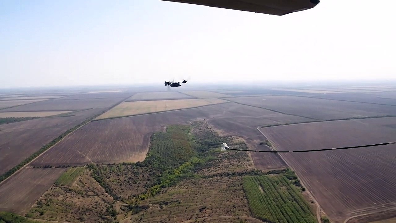 Refueling a CV-22 Osprey • Mid Air • Over Ukraine, September 17 • 2020