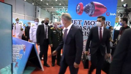 Bakan Akar ve komuta kademesinden Teknofest'e çıkarma