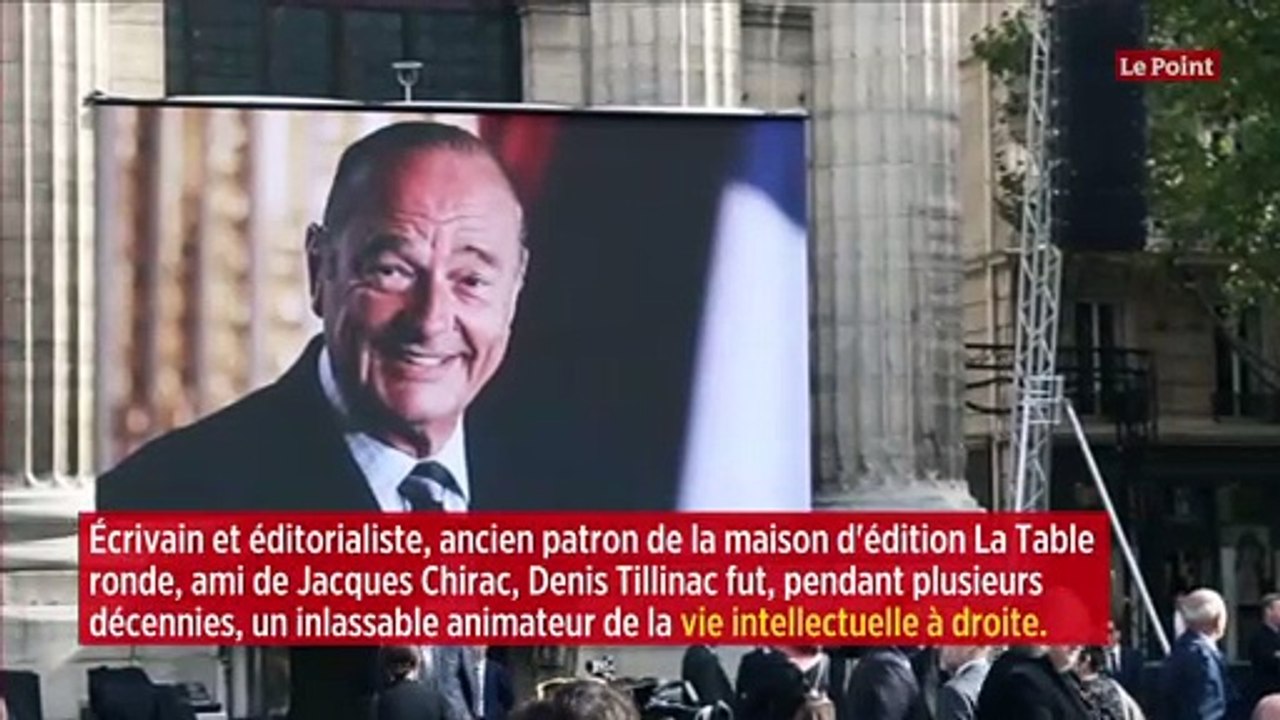 L'écrivain et éditeur Denis Tillinac est mort