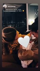 Iris Mittenaere et sa nièce Azel sur Instagram.