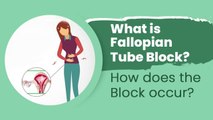 What is Fallopian tube block? How does the block occur?
