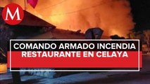 Hombres armados incendian restaurante y matan a dos personas en Celaya