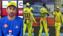 IPL 2020,CSK vs DC : The Lack Of Two Players In The Team Is Clearly Visible - CSK Coach