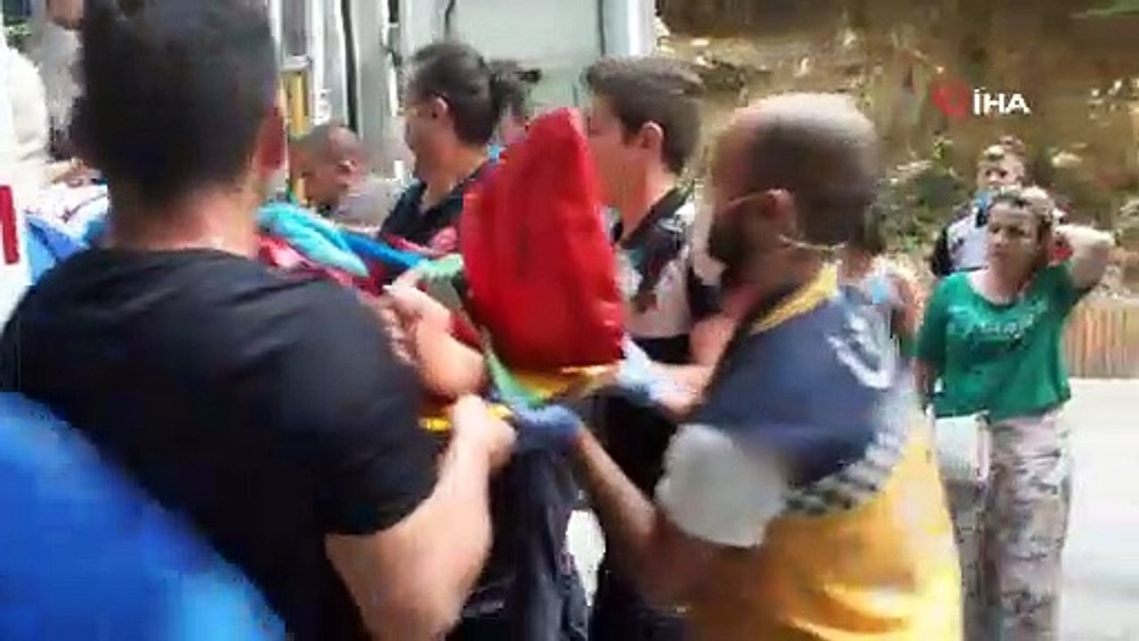 Bursa’da şelalede fotoğraf çektirmek isteyen sağlıkçı kayalıklardan düştü