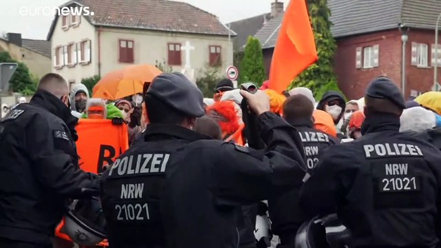 Немецкие природозащитники против угля