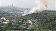İstanbul'da orman yangını! Boğazdan dumanlar yükseldi