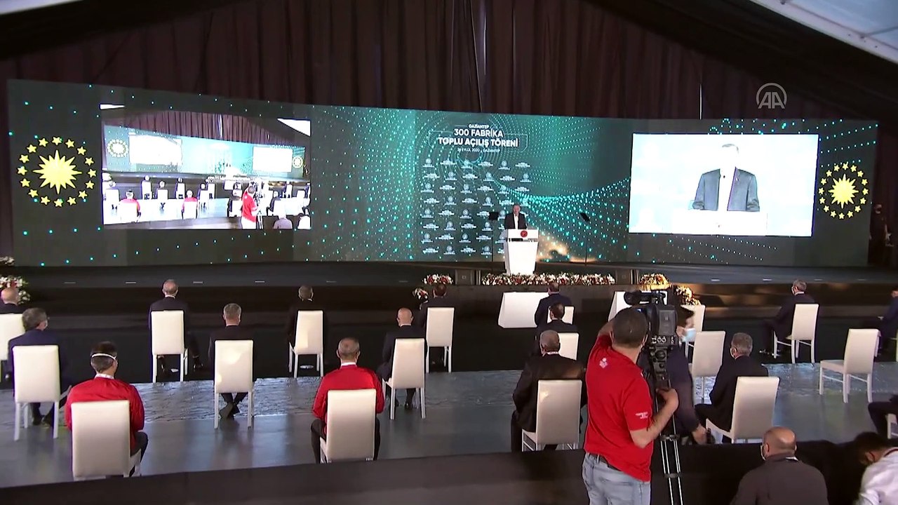 Cumhurbaşkanı Erdoğan: 'Salgın etkisini yitirip taşlar yerine oturdukça Türk ekonomisi yeni rekorlara koşmaya devam edecektir' - GAZİANTEP