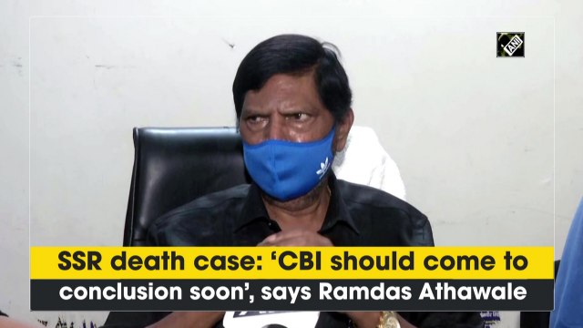 SSR death case: ‘CBI should come to conclusion soon’, says Ramdas Athawale
