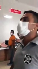 Maskesiz Başhekim Yardımcısı hastaneyi birbirine kattı İdddiası