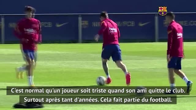 Transferts - Koeman : Normal que Messi soit triste du départ de Suarez