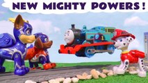 New Mighty Pups Powers for Thomas the Tank Engine with the Paw Patrol Super Charged Mighty Pups and Thomas and Friends with the Funny Funlings and DC Comics Joker in this Family Friendly Full Episode English Toy Story for Kids