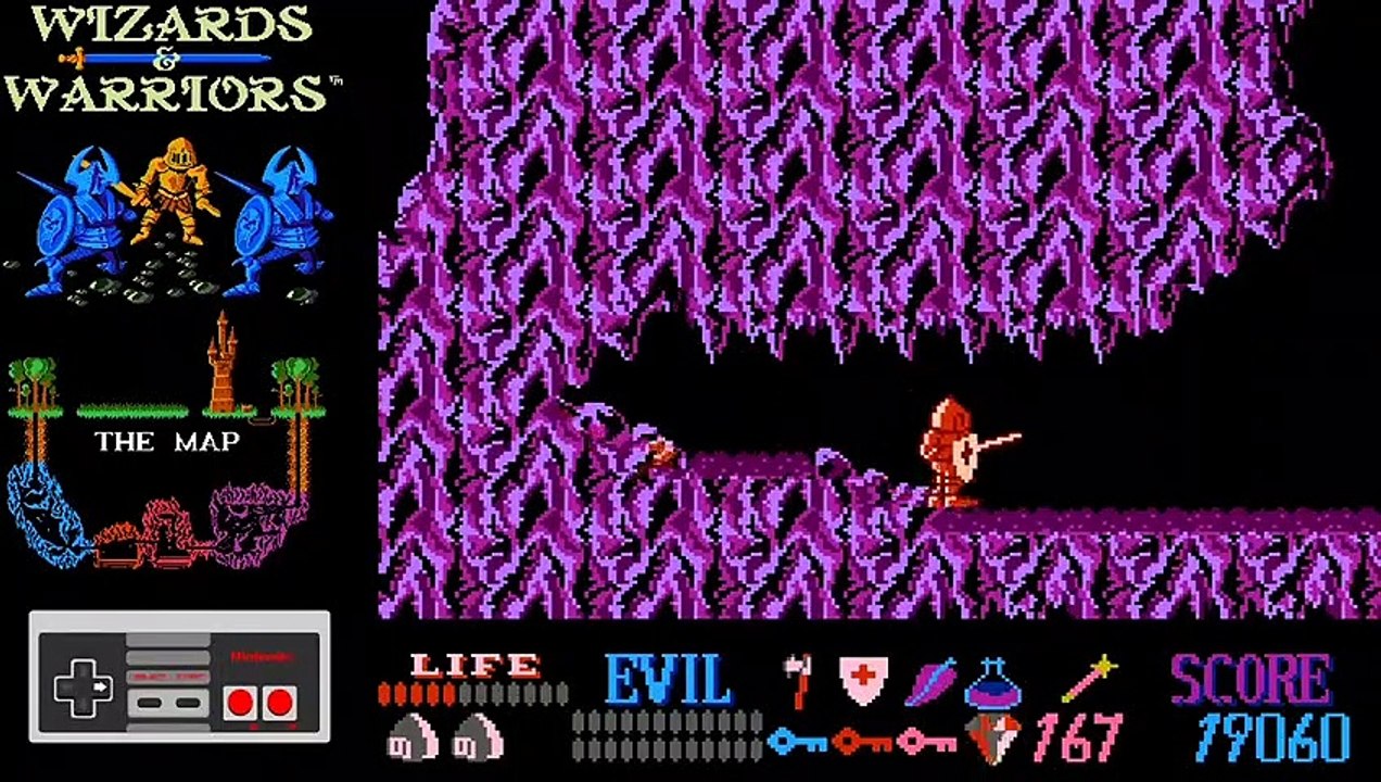 Wizards & Warriors [1987] / NES