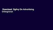 Downlaod  Ogilvy On Advertising  Unbegrenzt