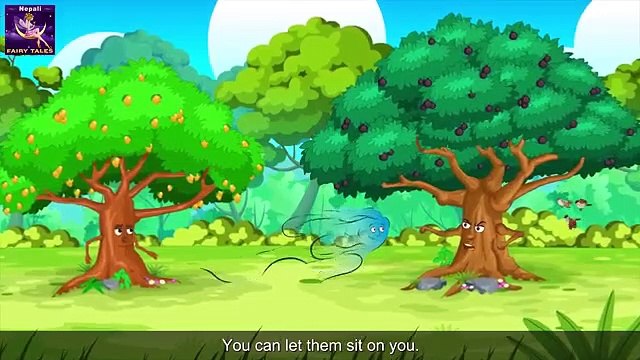 घमण्डी रुख Proud Tree in Nepali Nepali Story Nepali Fairy Tales Wings Music Nepal # AzadTechWorldPro #