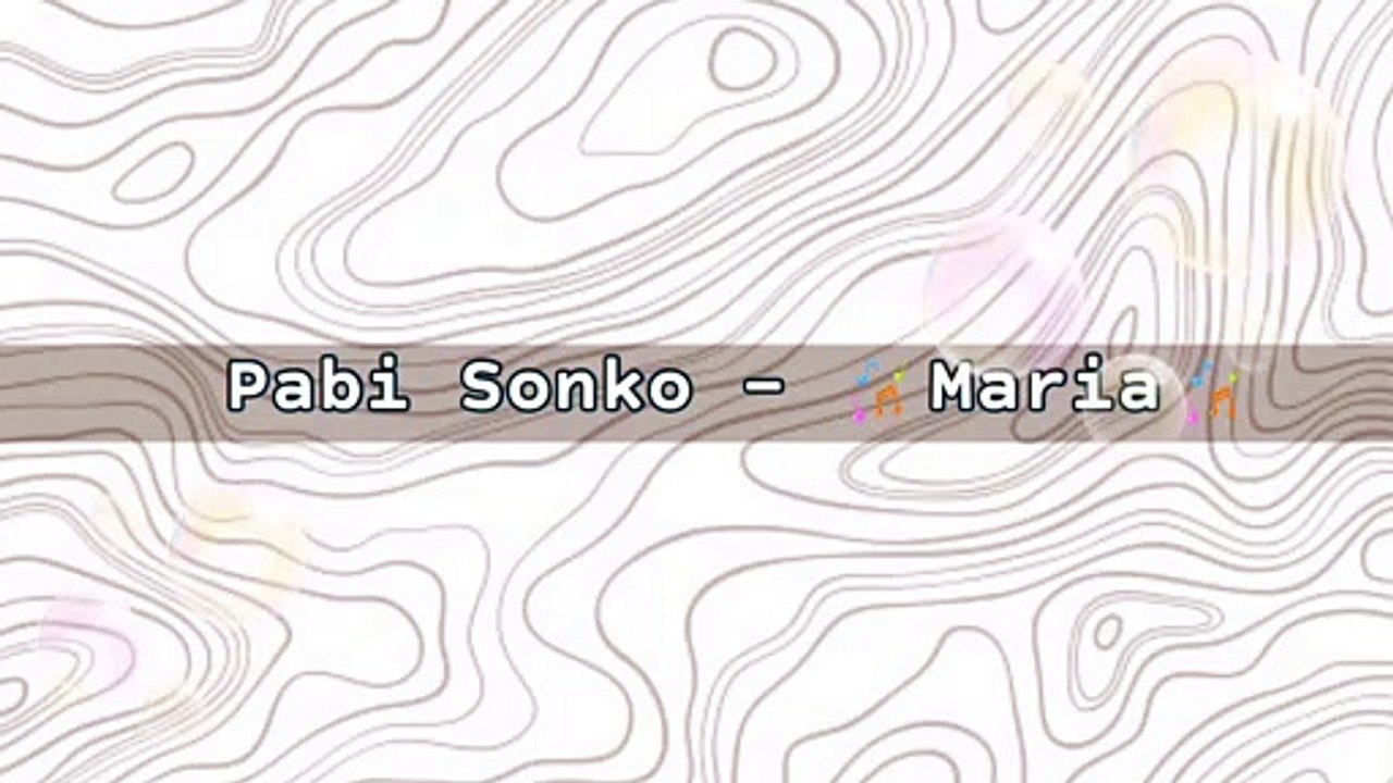 Pabi Sonko - Maria | Music Collection
