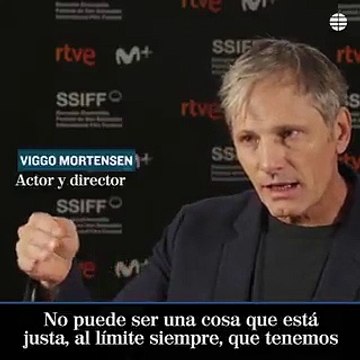 Viggo Mortensen defiende la sanidad pública No se puede tratar como si fuera una empresa