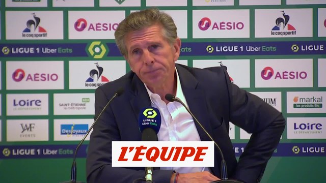 Puel : «Nous avons pris une leçon de réalisme» - Foot - L1 - Saint-Étienne