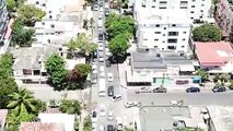 Peatonalización de tramo de la Sabana Larga crea caos en el tránsito
