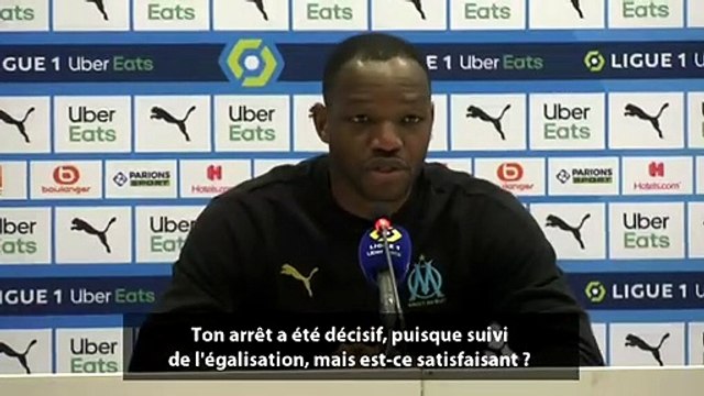 La réaction de Mandanda après OM-Metz (1-1)