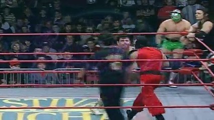 WCW's Festival de Lucha 1999  – Team Villano III Vs Team Blitzkrieg