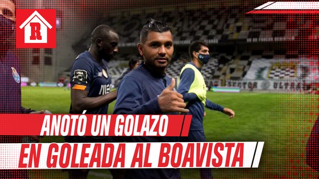 Tecatito Corona anotó un golazo en goleada del Porto al Boavista