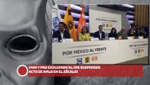 ¡PAN Y PRD EXIGEN AL INE SUSPENDER ACTO DE AMLO EN EL ZÓCALO!