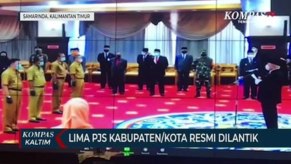 Lima PJS Kabupaten/Kota Resmi Dilantik