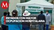 Nuevo León y Colima encabezan ocupación hospitalaria por coronavirus