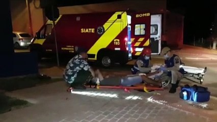 Adolescente de moto fica ferido em acidente em que carro se evadiu, no Morumbi