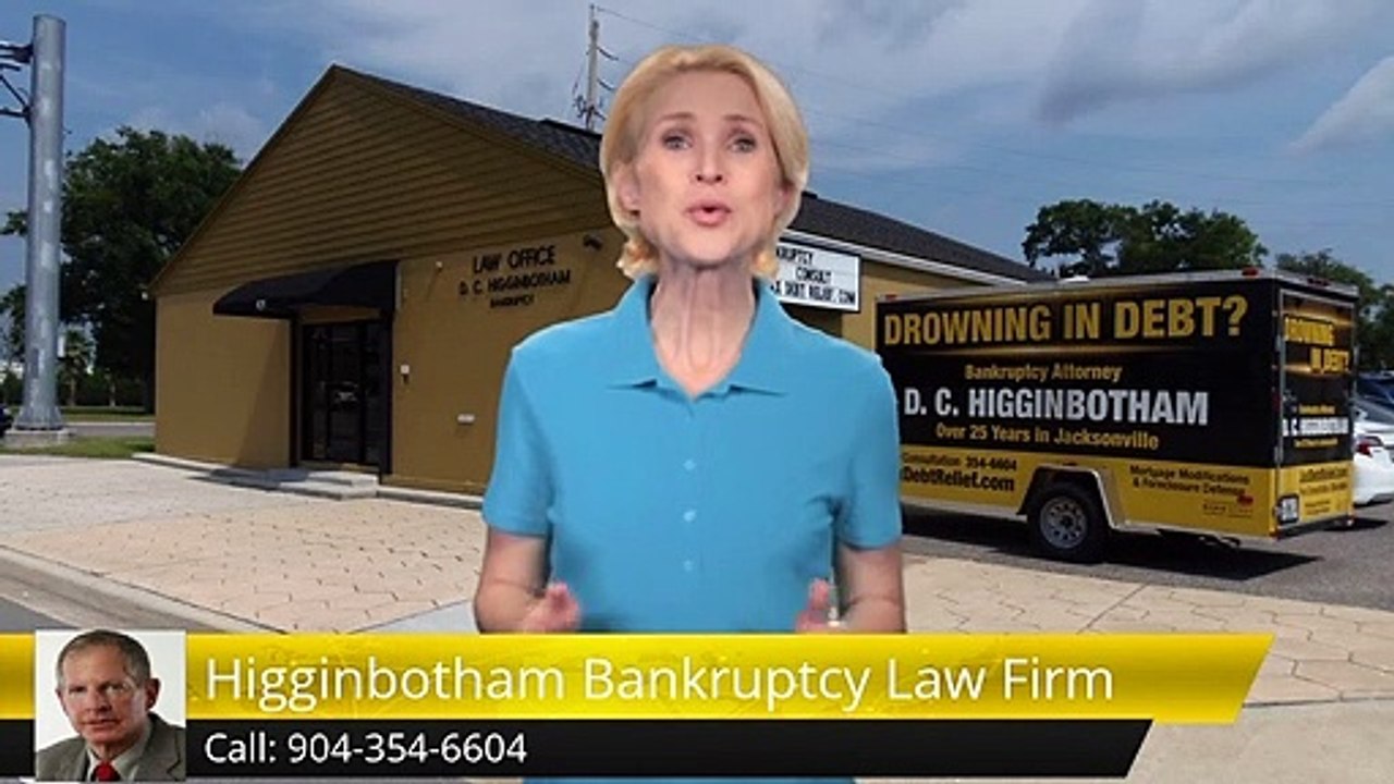 [Bankruptcy Attorney] Higginbotham Bankruptcy Law Firm Jacksonville Impressive Five Star Review...