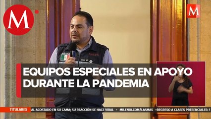 Equipos especiales de emergencia coadyuvan a hospitales en atención de covid-19