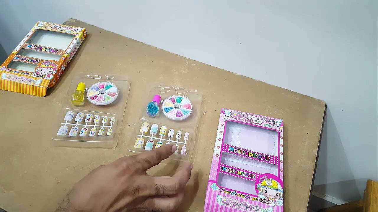 Unboxing and review of Nail Art Set for Girls gift