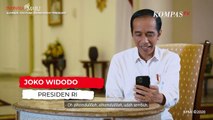 Presiden Jokowi Berbincang Dengan Dokter Paru Yang Menangani Pasien Covid-19